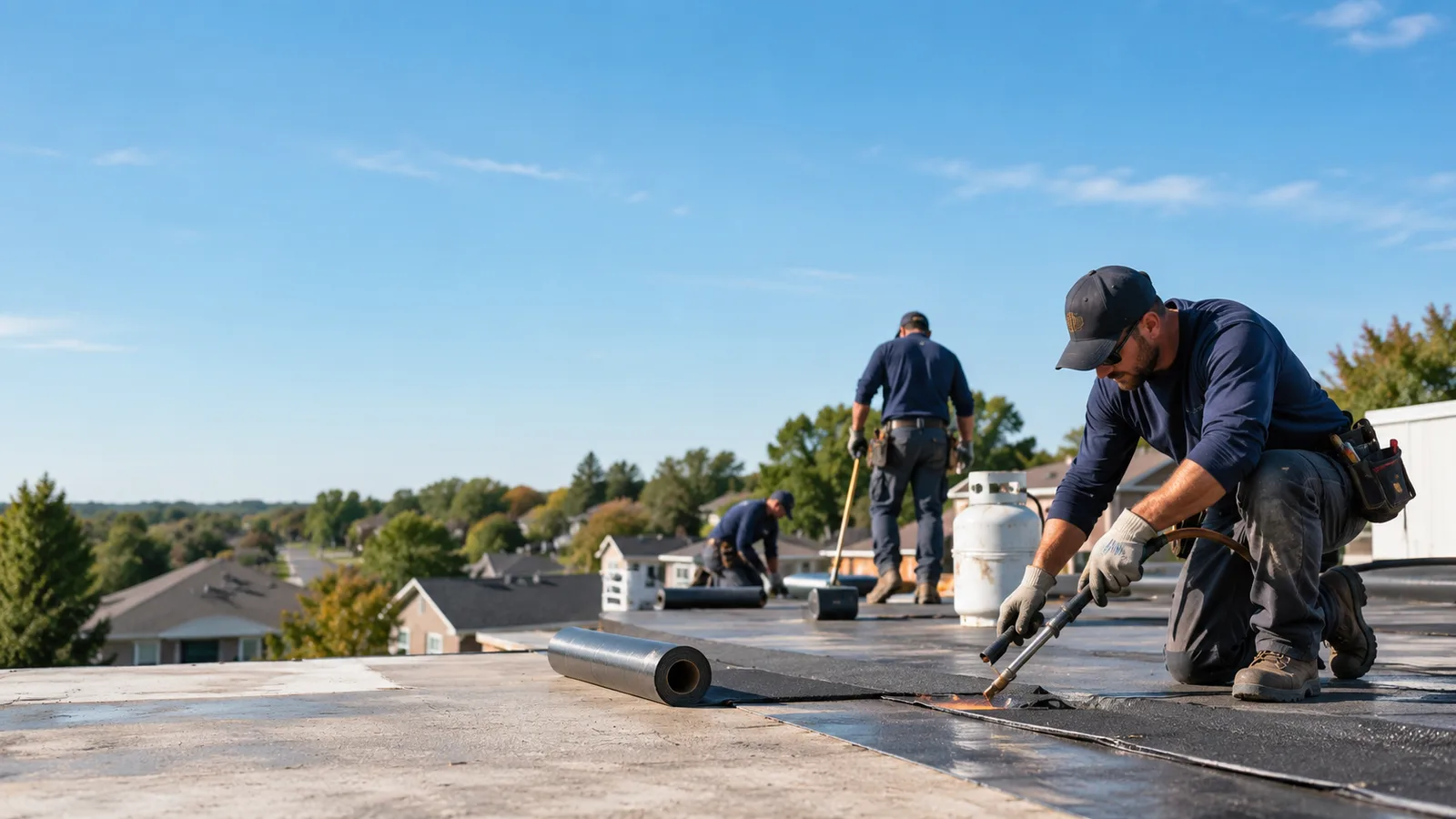 Flat Roof Leak Repair providers in Olyphant, PA